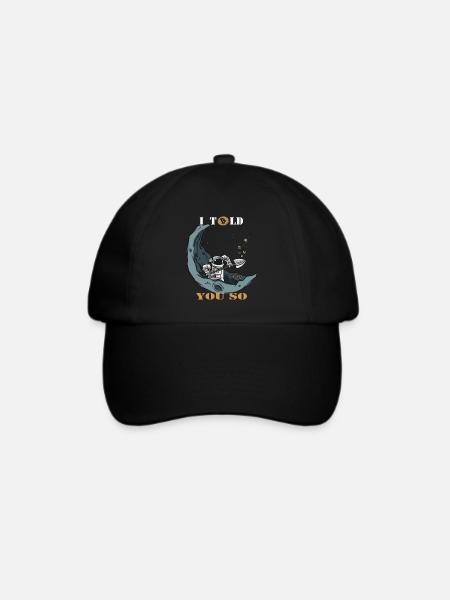 Bitcoin - Baseballkappe - Schwarz/Schwarz