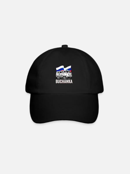 UAZ Buchanka Geländewagen Russland - Baseballkappe - Schwarz/Schwarz