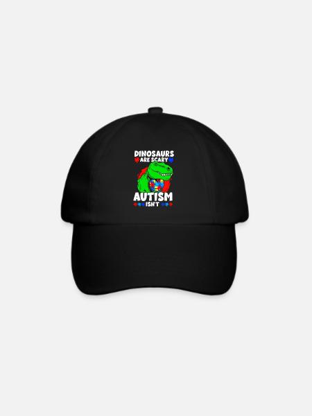 Autismus Bewusstsein - Baseballkappe - Schwarz/Schwarz