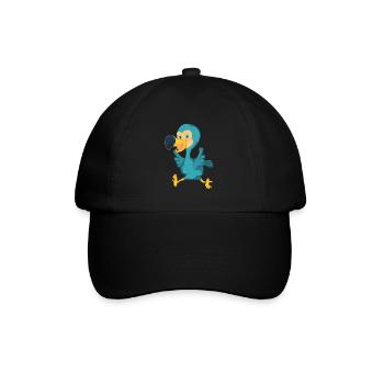 Dodo Vogel - Baseballkappe - Schwarz/Schwarz - Vorne