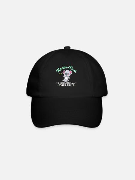 Ergotherapeut - Baseballkappe - Schwarz/Schwarz