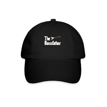 Bassist - Baseballkappe - Schwarz/Schwarz - Vorne