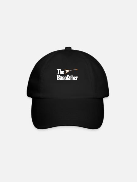 Bassist - Baseballkappe - Schwarz/Schwarz