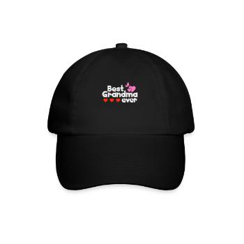 Muttertag, Muttertag, Muttertag, Muttertag - Baseballkappe - Schwarz/Schwarz - Vorne