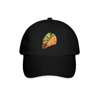 Taco - Baseballkappe - Schwarz/Schwarz - Vorne