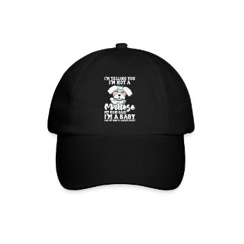 Malteser - Baseballkappe - Schwarz/Schwarz - Vorne