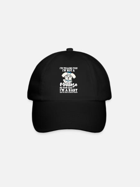 Malteser - Baseballkappe - Schwarz/Schwarz