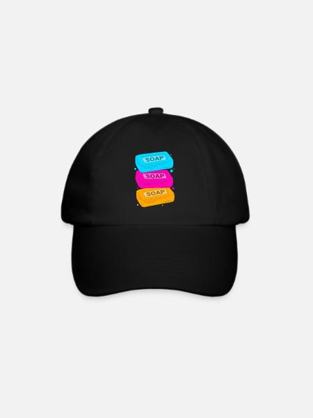 Seife Seifenherstellung DIY - Baseballkappe - Schwarz/Schwarz