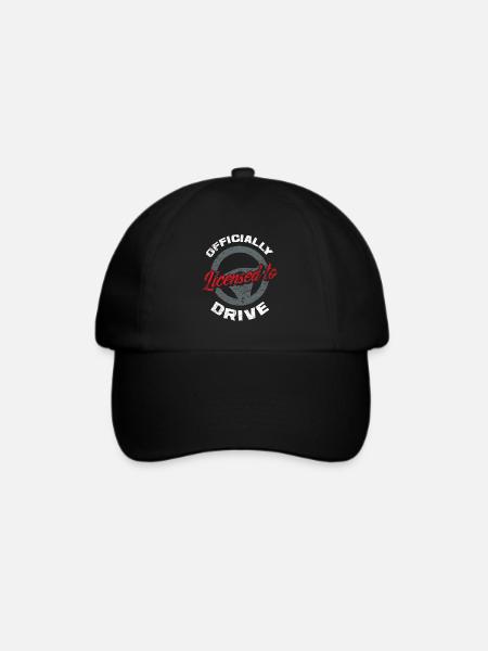 Führerschein Bestanden - Baseballkappe - Schwarz/Schwarz