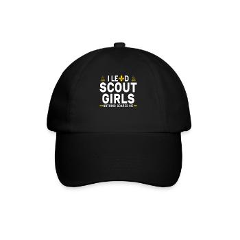 Scout Girls Leader Scout Girls Geschenk - Baseballkappe - Schwarz/Schwarz - Vorne