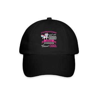 Steuerberaterin Steuerberaterinnen Geschenk - Baseballkappe - Schwarz/Schwarz - Vorne