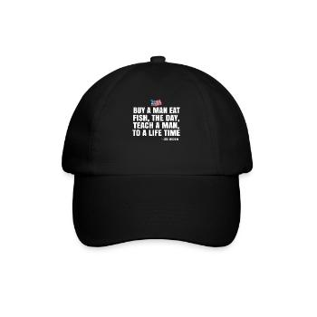 Joe Biden - Baseballkappe - Schwarz/Schwarz - Vorne