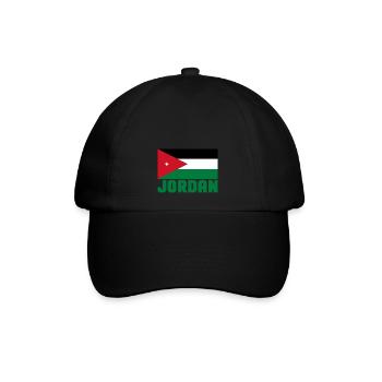 Jordanien - Baseballkappe - Schwarz/Schwarz - Vorne