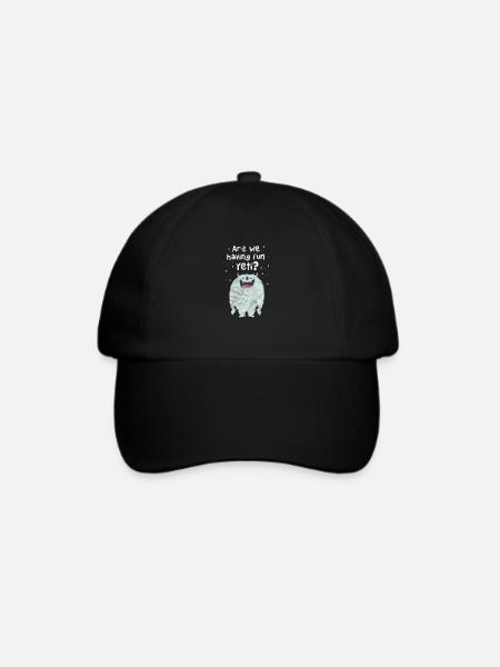Yeti - Baseballkappe - Schwarz/Schwarz