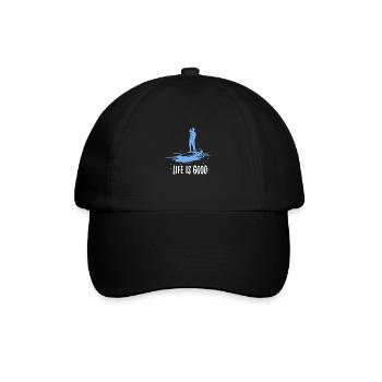 SUP - Baseballkappe - Schwarz/Schwarz - Vorne