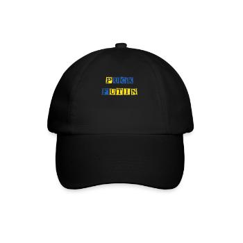 Puck Futin Ukraine - Baseballkappe - Schwarz/Schwarz - Vorne
