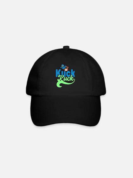 Kuck Kuck für einen Schwarzwälder und Urlauber - Baseballkappe - Schwarz/Schwarz
