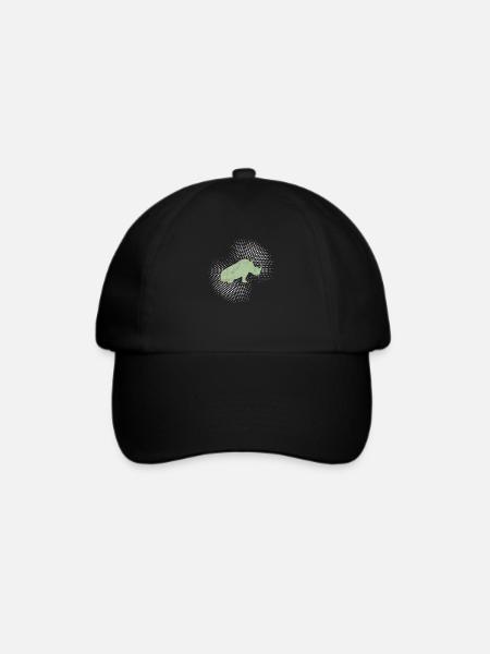 Nashorn - Baseballkappe - Schwarz/Schwarz