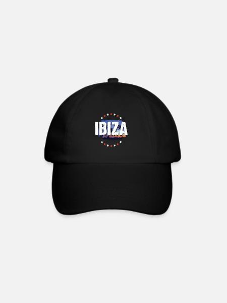 Ibiza - Baseballkappe - Schwarz/Schwarz