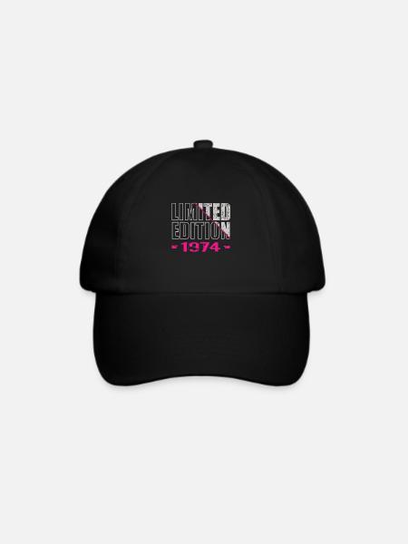 Limited Edition 1974 - Baseballkappe - Schwarz/Schwarz