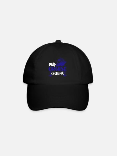 Kreuzfahrt - Baseballkappe - Schwarz/Schwarz