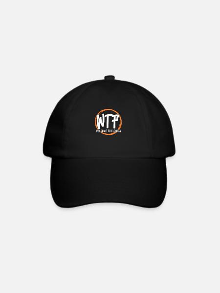 Florida - Baseballkappe - Schwarz/Schwarz