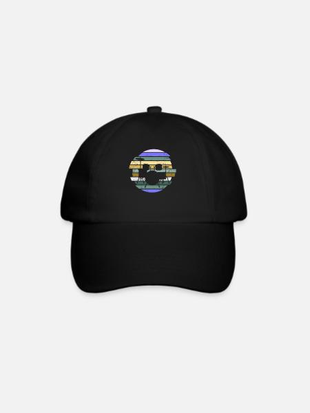 Schlagzeug Schlagzeuger Geschenk - Baseballkappe - Schwarz/Schwarz