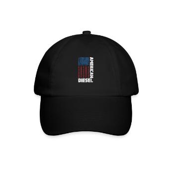 Diesel Amerika - Baseballkappe - Schwarz/Schwarz - Vorne