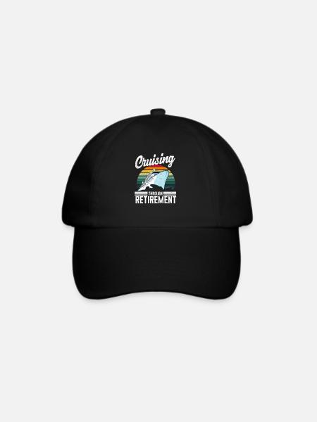 Kreuzfahrt - Baseballkappe - Schwarz/Schwarz
