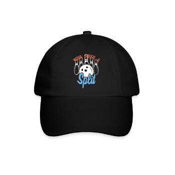 Geteilte Entscheidung - Baseballkappe - Schwarz/Schwarz - Vorne