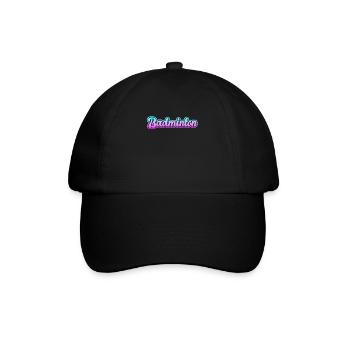 badminton - Baseballkappe - Schwarz/Schwarz - Vorne