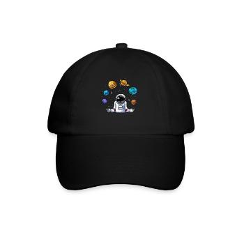 Jonglieren - Baseballkappe - Schwarz/Schwarz - Vorne