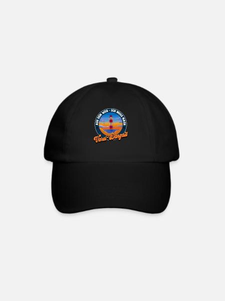 Varel-Dangast - Baseballkappe - Schwarz/Schwarz