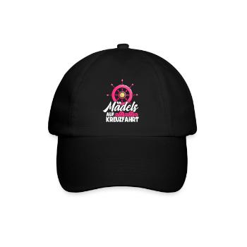 Mädchen Frauen Kreuzfahrt - Baseballkappe - Schwarz/Schwarz - Vorne