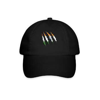 Reisen Indien Geschenk - Baseballkappe - Schwarz/Schwarz - Vorne