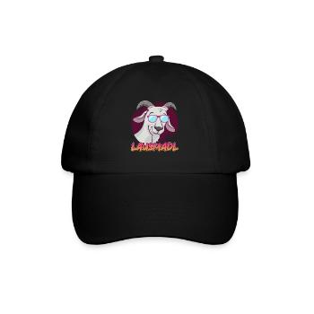 Lausmadl Lausmädchen - Baseballkappe - Schwarz/Schwarz - Vorne