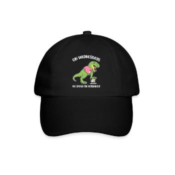 We Smash The Patriarchy Feminismus Geschenk - Baseballkappe - Schwarz/Schwarz - Vorne