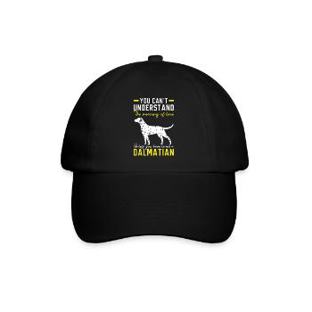 Spot Squad Pfote Liebe Welpe Züchter Dalmatiner Hund - Baseballkappe - Schwarz/Schwarz - Vorne