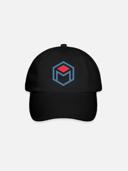 M Bekleidungsmarke - Baseballkappe - Schwarz/Schwarz