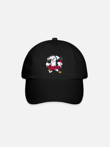 England Fußball - Baseballkappe - Schwarz/Schwarz