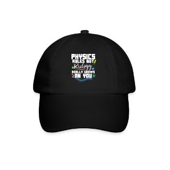 Microbiologist Microbiology Lab Staph Biology - Baseballkappe - Schwarz/Schwarz - Vorne