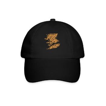 Jaguar Geschenkidee - Baseballkappe - Schwarz/Schwarz - Vorne