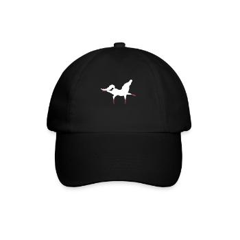 Dressur Reiten Reiten Reiter Reiten - Baseballkappe - Schwarz/Schwarz - Vorne