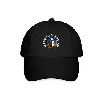 After Lives Matter - Baseballkappe - Schwarz/Schwarz - Vorne
