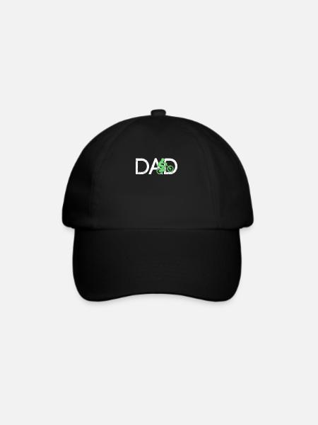 Mountainbike Papa - Baseballkappe - Schwarz/Schwarz