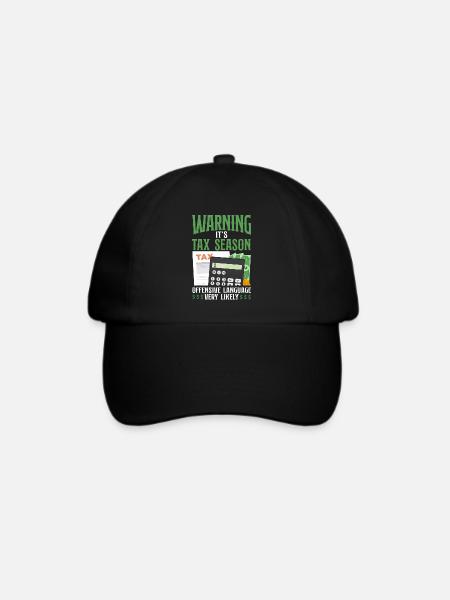 Accountant Bookkeeper Accounting - Baseballkappe - Schwarz/Schwarz