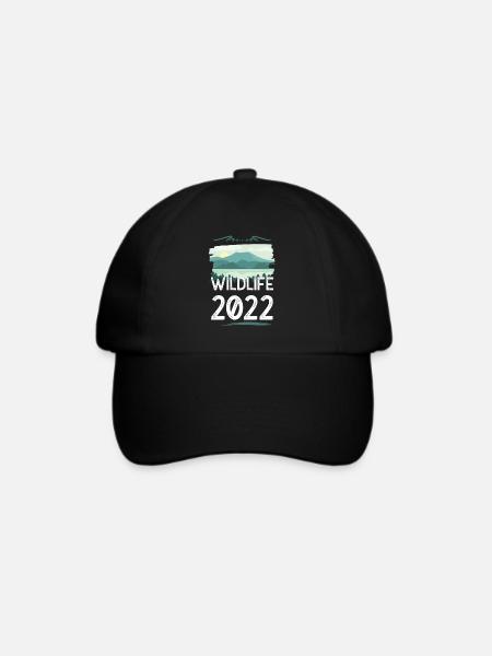 Wildlife 2022 - Baseballkappe - Schwarz/Schwarz