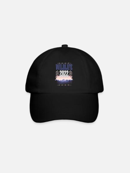 Wildlife 2022 - Baseballkappe - Schwarz/Schwarz