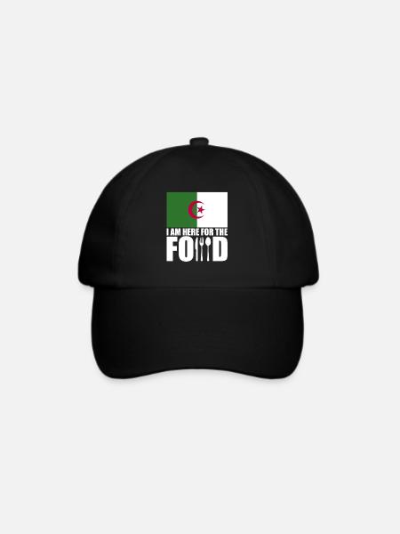 Algerien urlaub reise souvenir - Baseballkappe - Schwarz/Schwarz