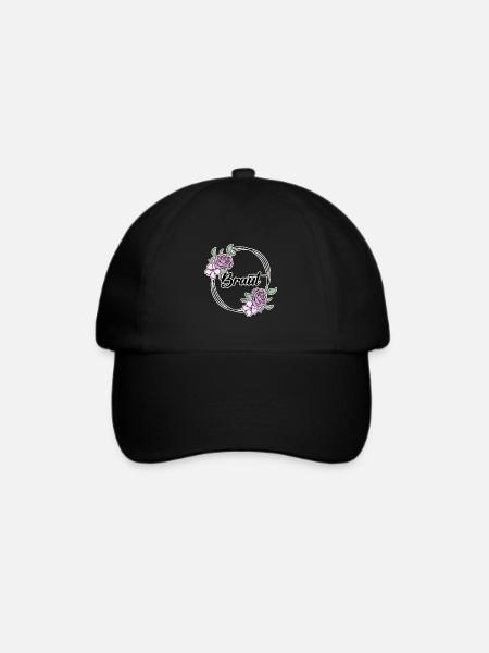 Braut Junggesellinnenabschied - Baseballkappe - Schwarz/Schwarz